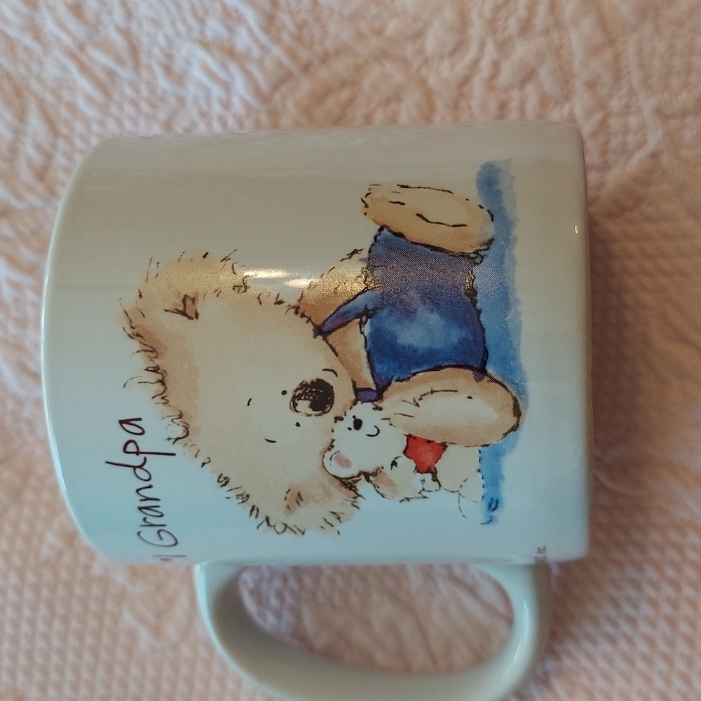 Adorable Vintage #1 Grandpa Mug with Koala Bears by American Greetings